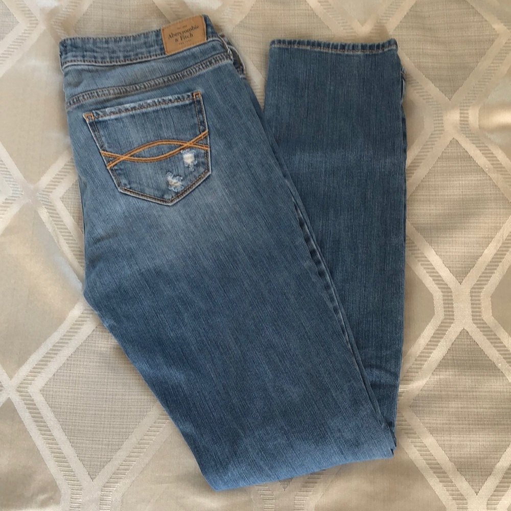 Abercrombie & Fitch Distressed Jeans